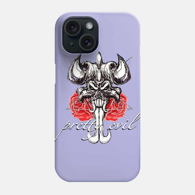 Pretty Evil (color) Phone Case by GodsBurden