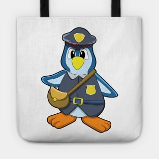 Penguin as Policewoman with Handbag Tote