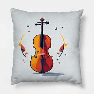 Cute Violin Pillow