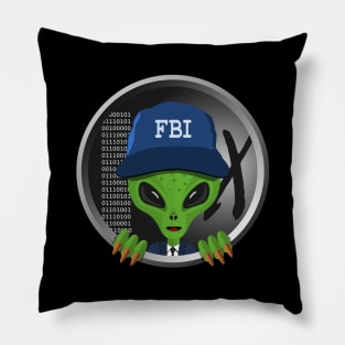 Alien FBI agent Pillow