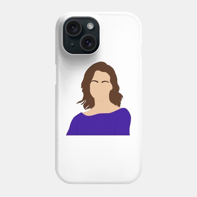 Stephanie Ruhle News Anchor Phone Case by GrellenDraws