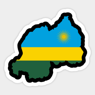 Rwanda Stickers Teepublic