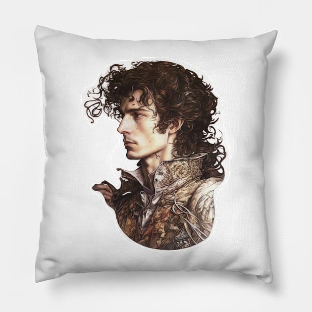 Prince Florian Pillow by YeCurisoityShoppe