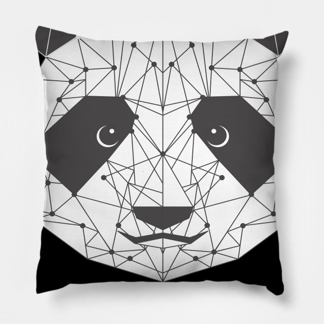 BE LIKE PANDA Pillow by Tomori