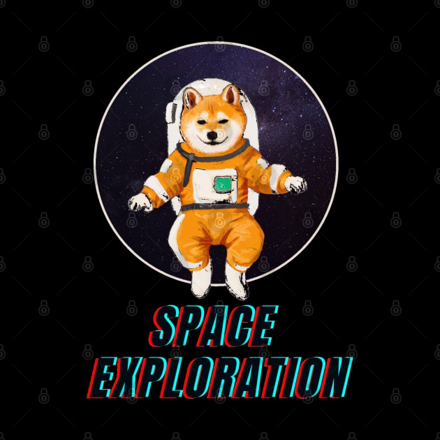 Dog space exploration by PreenStage
