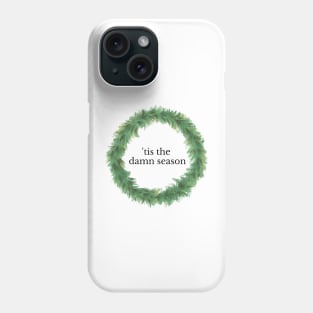 'tis the damn season - taylor swift evermore sticker Phone Case