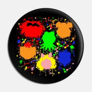 Muppet Splatter Pin