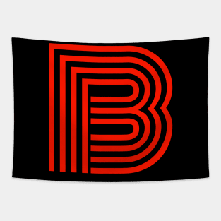 Letter B beautiful letters Tapestry