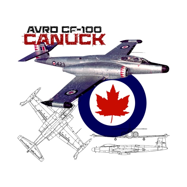 Canadian Avro CF-100 Canuck (light) by NorthAngle