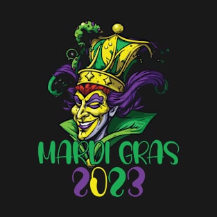 Funny Mardi Gras Mardi Gras 2023 Jester T-Shirt