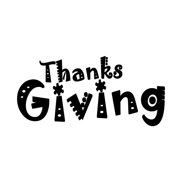 Thanks Giving by Socity Shop