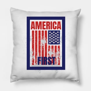 America First! Pillow