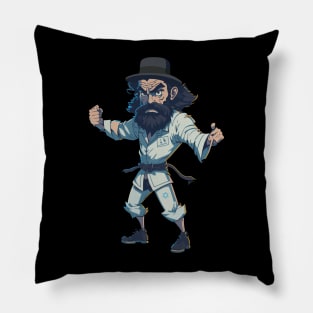 Jew Jitsu - Hilarious Jiu Jitsu Pun Martial Arts Pillow