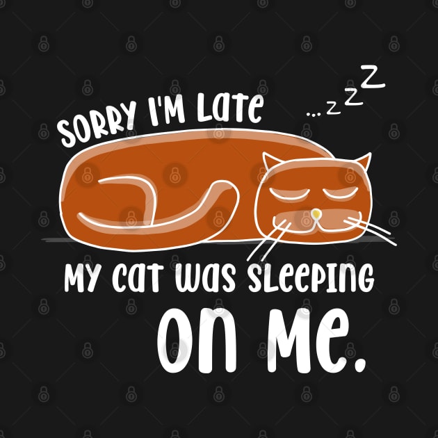 Sorry I'm late my cat was sleeping on me by Mey Designs