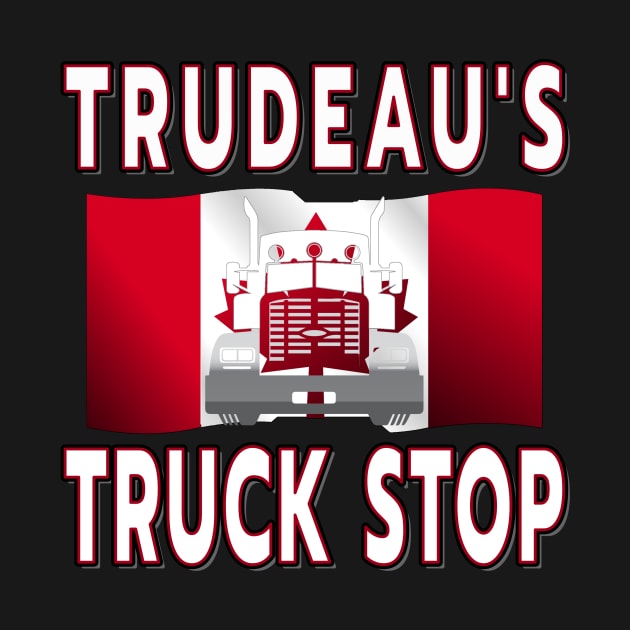 TRUDEAU'S TRUCK STOP IN OTTAWA - FREEDOM CONVOY 2022 OF TRUCKERS by KathyNoNoise