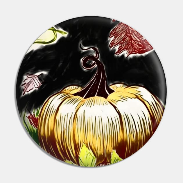 Pumpkin Season Pin by Mishi