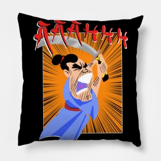 Samurai Belushi Pillow