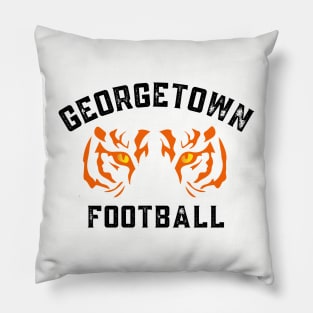 Georgetown Football Pillow