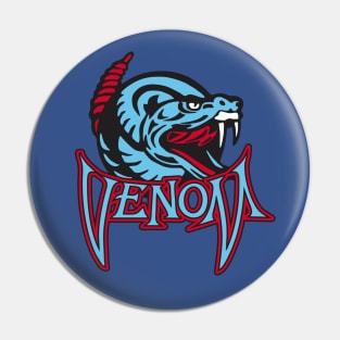 Venom Sports Logo Pin