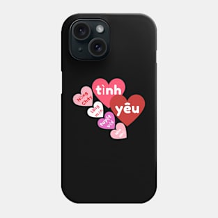 Valentine's Day Candy Heart, All the Ways of Love, Vietnamese Phone Case