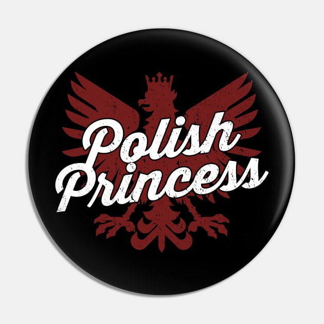 Womens Polish Princess Polska Pin by APSketches