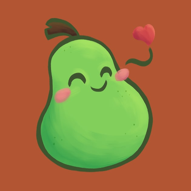 Happy Pear by FuchsiaNeko