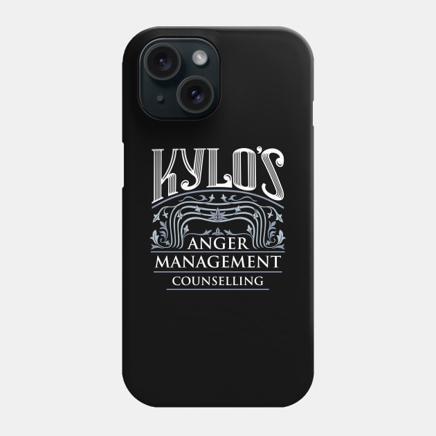 Kylo's Anger Management Phone Case by DoodleDojo