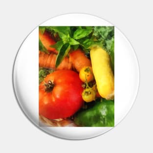 Vegetable Medley Pin