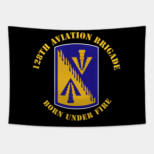 128th Aviation Brigade - Born Under Fire - SSI Tapestry