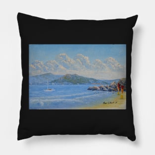 Townsville from Picnic Bay - Oil Pillow