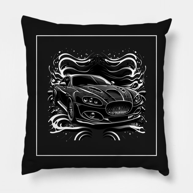 Sport car Pillow by OMBRA