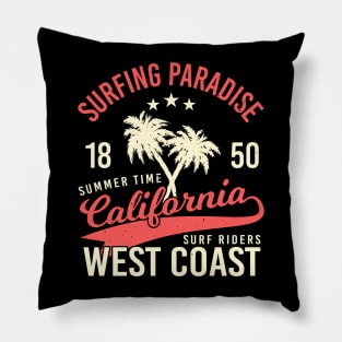 California West Coast Surf Pillow