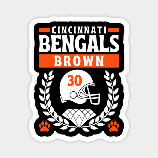 Cincinnati Bengals Chase Brown 30 Edition 2 Magnet