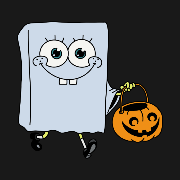 Cute Ghost Halloween by 09GLawrence