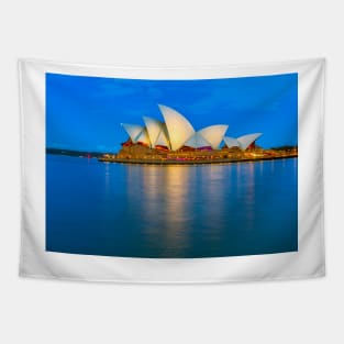 Sydney Opera House blue hour Tapestry