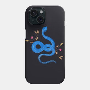 Blue Corinna Phone Case