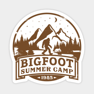 Bigfoot Summer Camp Magnet