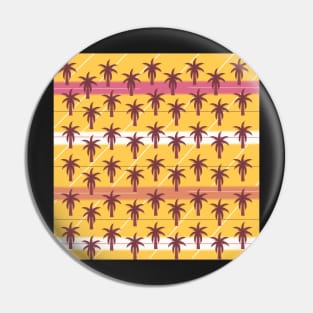 Palm trees and lines Pin