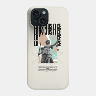 Lady Justice Phone Case
