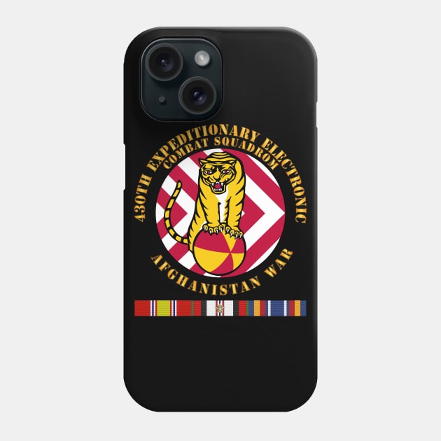 430th EE Combat Squadron -Afghan War w AFGHAN SVC Phone Case by twix123844
