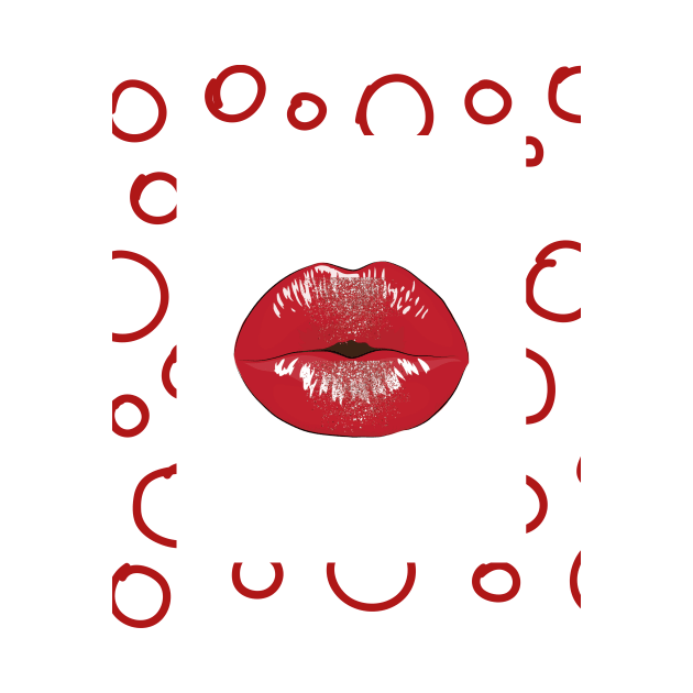 A kiss on Valentine´s Day by Designs and Dreams