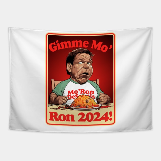 Mo'Ron 2024 Tapestry by TeeLabs