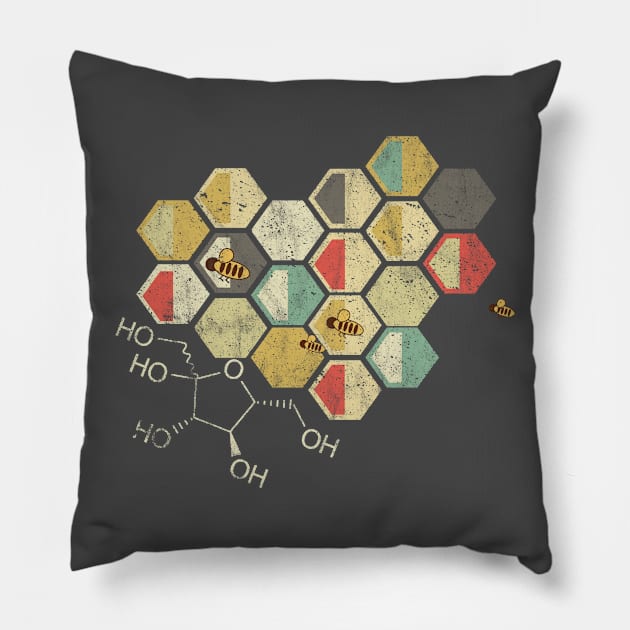 Bees Pillow by SpottydoggCreatives