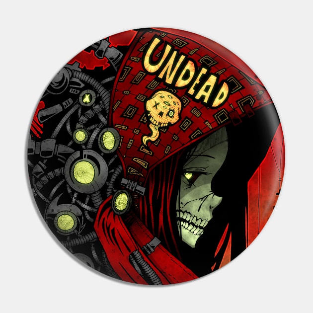 UNDEAD (Full Color 1) Pin by Umbral Lunacy