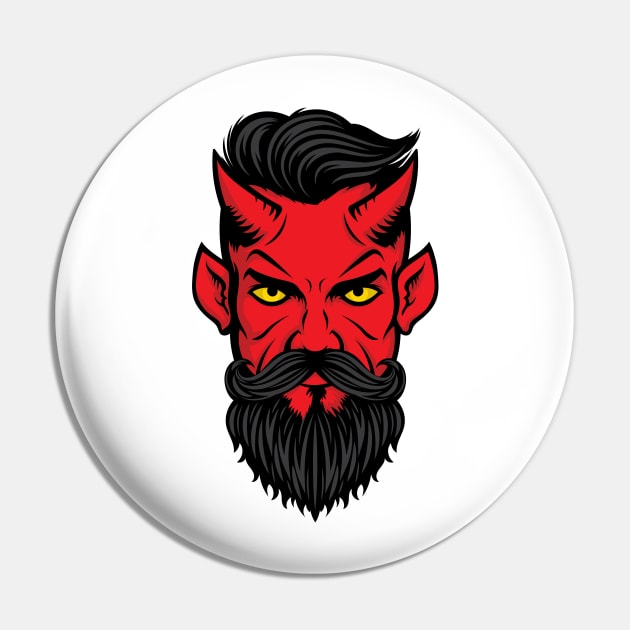 Red Devil Pin by attire zone