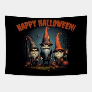 Halloween gnomes, happy halloween Tapestry