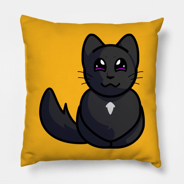 Ravenpaw Pillow by ember_dino