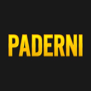 Paderni Family Name T-Shirt