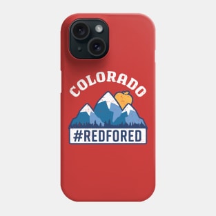 Red for Ed Colorado Public Education Phone Case