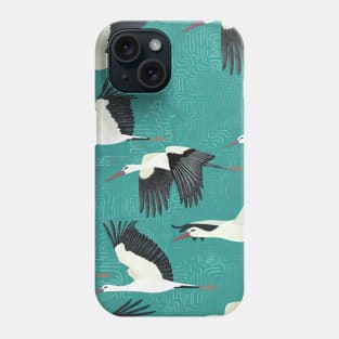 Stork fly Phone Case